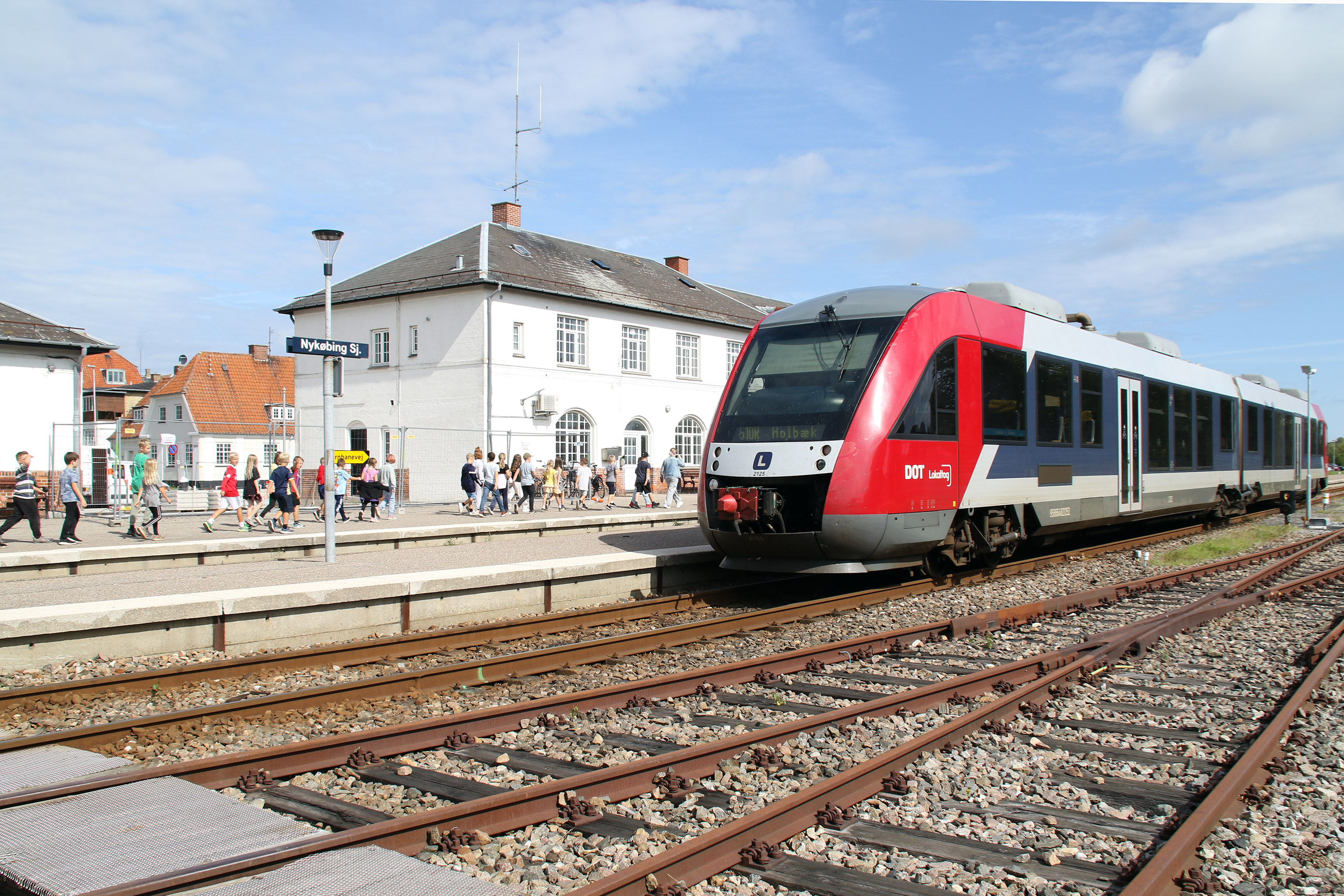 Ny stationsforplads i Nykøbing Sjælland fejres og indvies den 28. september 2023